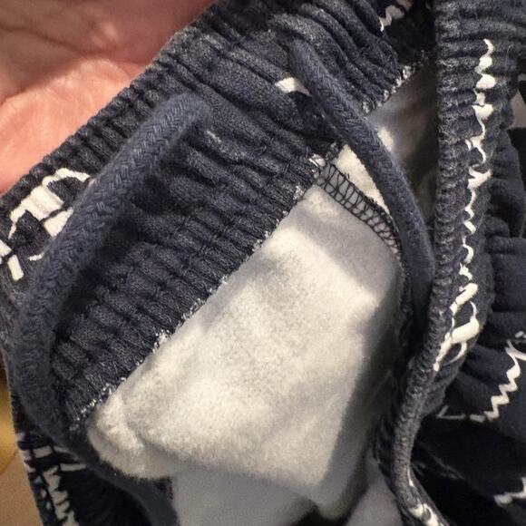 Champion Shorts Mens 2XLT Navy Blue All Over Print Logo Athletic Big Tall - Picture 7 of 13